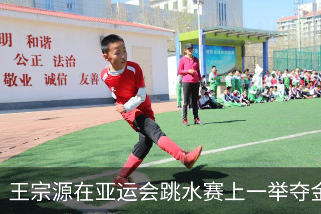 王宗源在亚运会跳水赛上一举夺金，展现卓越风采